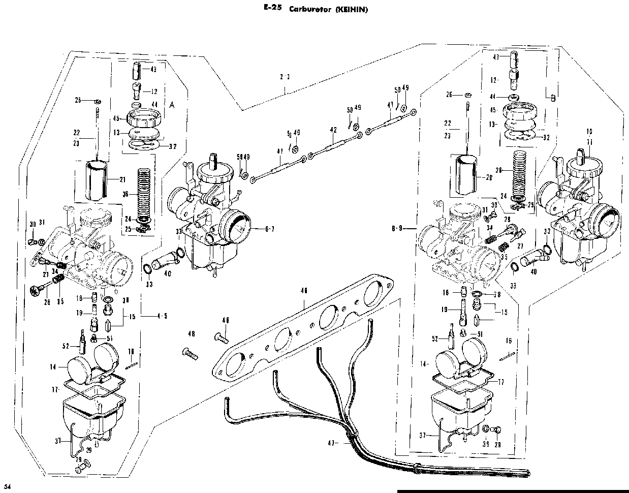 Carb diagram honda cb750